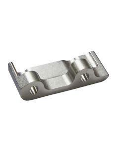 Flat Caliper Mount, Double 12 mm, Titanium: BK0031