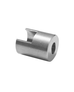 Flat Caliper Mount, Individual, 5/8" OD x 20 mm: Choose Material