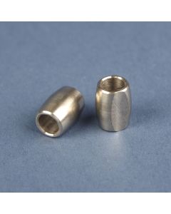 CLCS0009: Titanium Single Barrel, 8.25 mm OD, 5 mm Hole, Miter