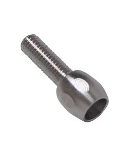 CS4013: Aluminum M5 x .8 Barrel Adjuster, Dimpled