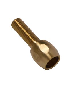 CS5013: Brass M5 x .8 Barrel Adjuster, Dimpled