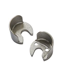 10 mm Round Rear Dropout, 1-1/8" OD: Choose Material/Flange Width