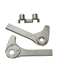 DR0086: Titanium 12 mm Flat Mount, 70 Degree, No Eyelets