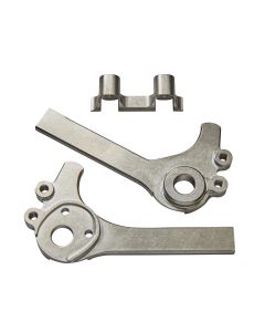 DR0088: Titanium 12 mm Flat Mount, 70 Degree, Eyelets