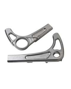 DR0105: Titanium SRAM Full Mount/UDH Dropout, Flat Mount 140/160 Rotor, No Eyelets