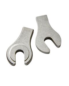 Front Flat Dropout, 9 mm Stainless Steel