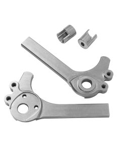 DR1088: Stainless Steel 12 mm Flat Mount, 70 Degree, Eyelets