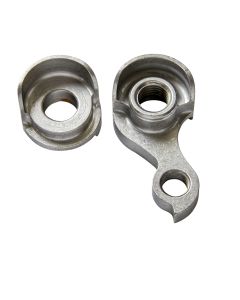 12 mm Round Rear Dropout, 1-1/8" OD Steel, Integral Hanger: DR2025