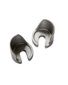 Steel 9 mm Front, 1-1/4" OD: Choose Flange Width