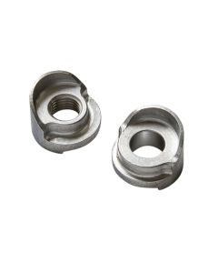 Front Flanged Dropout, 12 mm Steel, 1" OD: Choose Flange Width