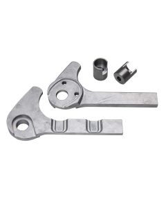 DR2085: Steel 12 mm Flat Mount, 58 Degree, No Eyelets