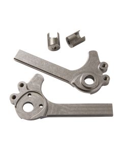 Flat Mount Dropout, Steel 12 mm: Choose Angle/Eyelets