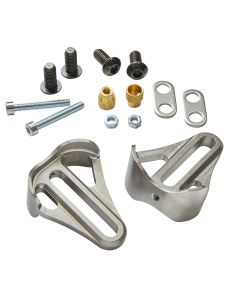 Conventional Sliding Dropout, Flanged: Choose Material/Flange Width