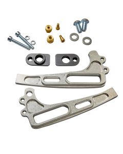 DS1006BD: Stainless Steel Dedicated 12 mm Flat Sliding Dropout, Eyelets, Hole