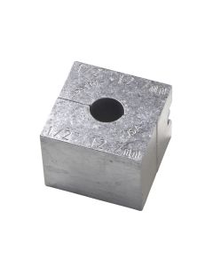 1/2" Bore x 1-1/2" SQ x 1-1/4" Long: FT4001