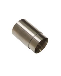 MS0008: Titanium, 1-1/4" OD x 2" OAL x 27.2 mm ID, 1/2" Step, Straight Bore