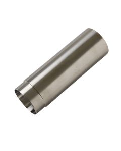 MS0034: Titanium, 1-3/8" OD x 4" OAL x 31.6 mm ID, 1/2" Step, Straight Bore