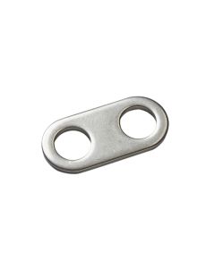 Stainless Steel Double Washer, Conventional Sliding Dropout