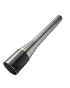 MS2009: 9" x  1-1/2" x 1-1/8" Steel Tapered Steerer