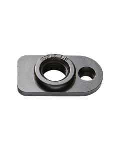 Aluminum Nut, Dedicated 12 mm Flat Sliding Dropouts