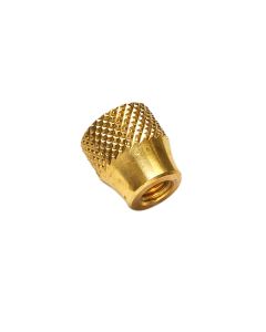 MS5001: Brass Thumb Nut, Conventional Sliding Dropouts