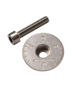 Caliper Face Top Cap, Polished