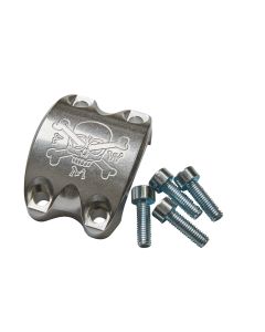 1-1/4" Aluminum Front Stem Plate, PMW Logo:  Choose Color