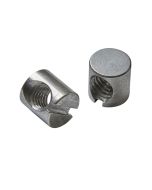 Post Caliper Mount Barrel Nuts (PAIR): Choose Material