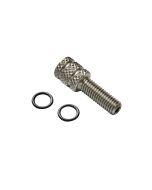 CS1014: Stainless M5 x .8 Barrel Adjuster, Knurled 