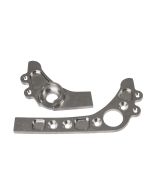 BoBI 12 mm Flat Mount Stainless Steel Dropout, Snap Ring Hanger/Hood: Choose Eyelets