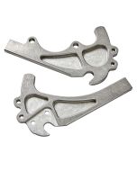 Low Mount Dropout, 10 mm Steel, 6.35 mm Thick: Choose Angle