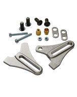 DS1004: Stainless Steel Conventional Flat Sliding Dropout, No Hole