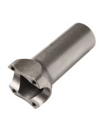 Back Stem Plate, 7/8" ID Steel, Integrated Stem Tube: Select Length